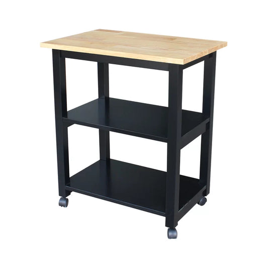 Solid Wood Kitchen Cart