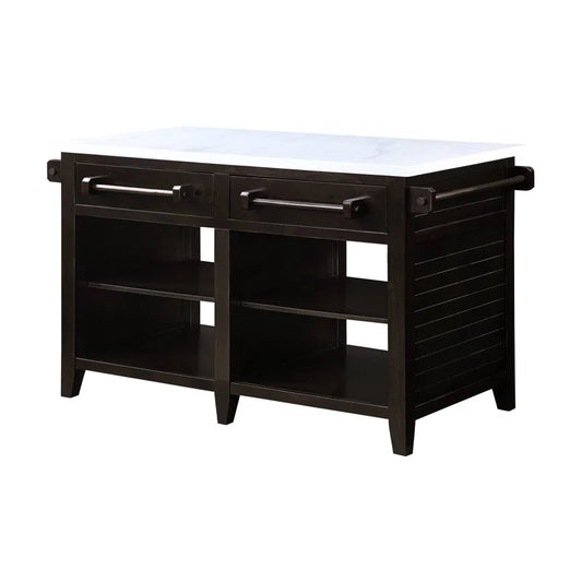 Marble Top Kitchen Island